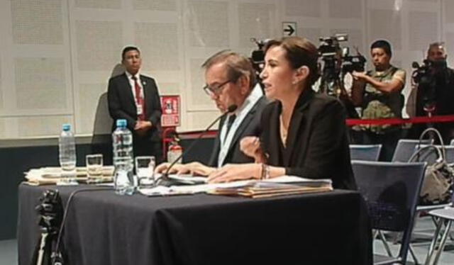 Patricia Benavides ante la Junta Nacional de Justicia. Foto: difusión   