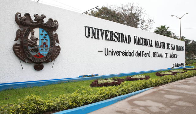  La Universidad Nacional Mayor de San Marcos. Foto: Andina    
