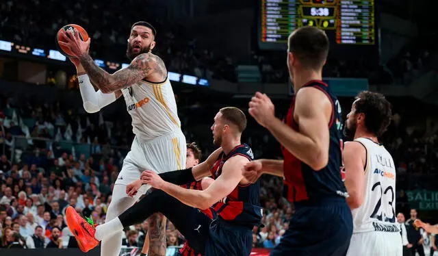 El Real Madrid no tuvo mayores problemas en los dos encuentros que disputó en el WiZink Center. Foto: EFE   