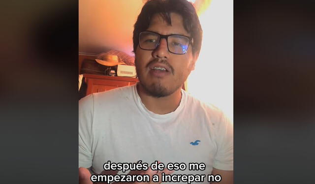 Muchacho explicó sobre su despido en empresa. Foto: TikTok    