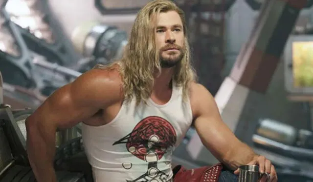 Chris Hemsworth en 'Thor: amor y trueno'. Foto: Marvel   