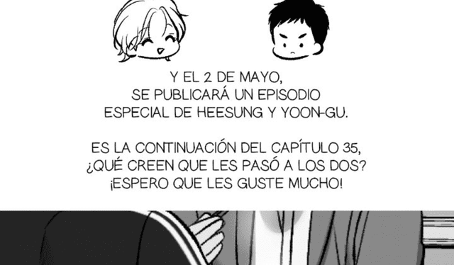 Publicación del epílogo de Mingwa. Foto: Lezhin/Mingwa   