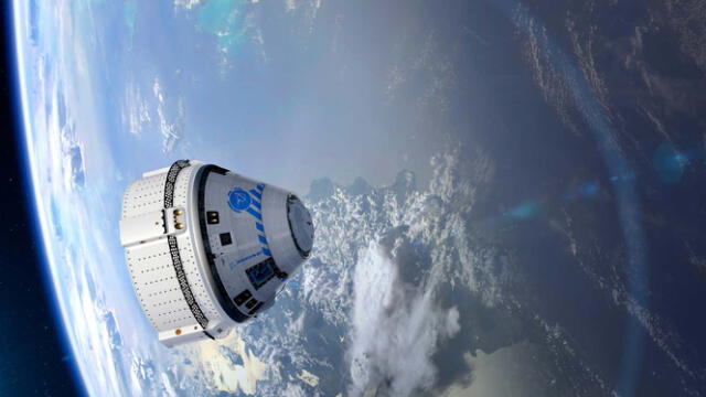  Ilustración de la tripulación de Starliner en órbita. Foto: Boeing   