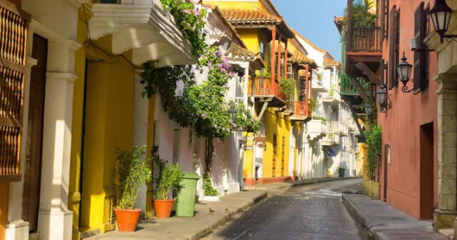 La Carrera 4, en Cartagena de Indias (Colombia), es una de las más bonitas. Foto: Tripadvisor 