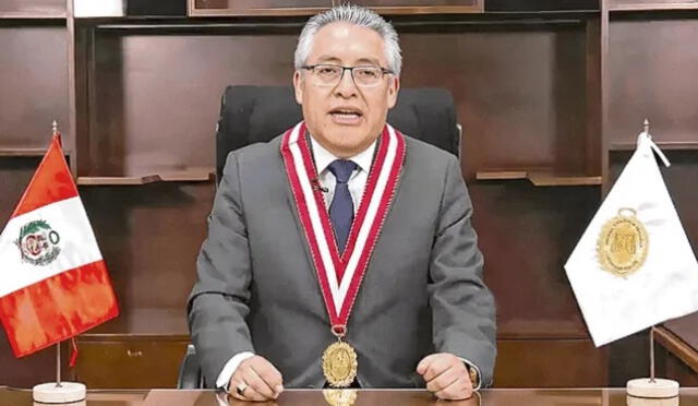 Juan Carlos Villena, fiscal de la Nación interino   