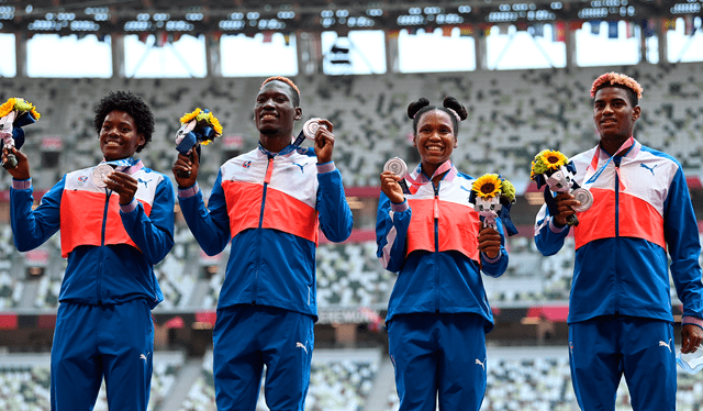 República Dominicana apunta a volver a un podio olímpico después de la plata conseguida en Tokio 2020. Foto: AFP   