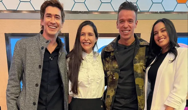  En ‘Rigo’, Ana María Estupiñán (derecha) encarnó a Michelle Durango, esposa actualmente de Rigoberto Urán. Foto: Instagram Rigoberto Urán    