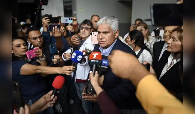 José Raúl Mulino es recordado por su pasado político como ministro de Ricardo Martinelli. Foto: AFP. José Raúl Mulino es recordado por su pasado político como ministro de Ricardo Martinelli. Foto: AFP.