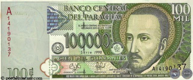 El guaraní es más estable que el peso Argentino. Foto: Yahoo   