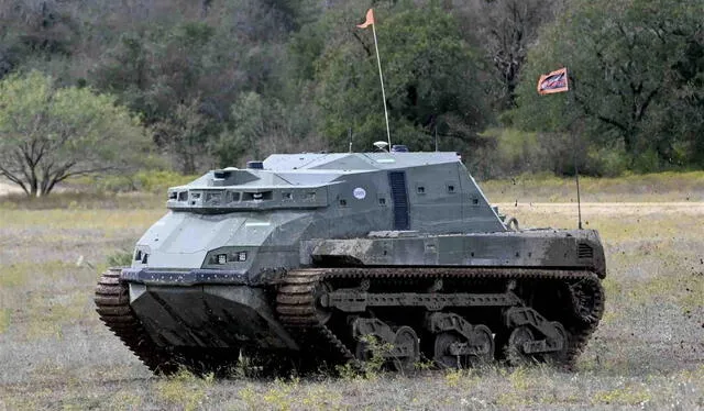  Con este tanque, Estados Unidos busca revolucionar las guerras y reducir su tripulación en el campo de batalla. Foto: Darpa 