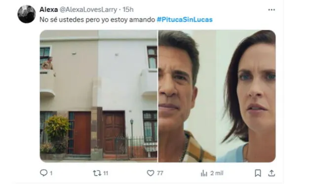 Reacciones en X sobre el estreno de 'Pituca sin lucas'. X   