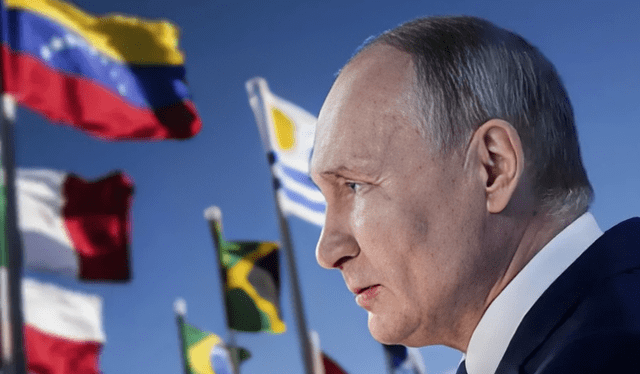  Putin ha pedido anteriormente a los países de América Latina a unirse a los BRICS. Foto: Observatorio Venezolano Antibloqueo<br>  