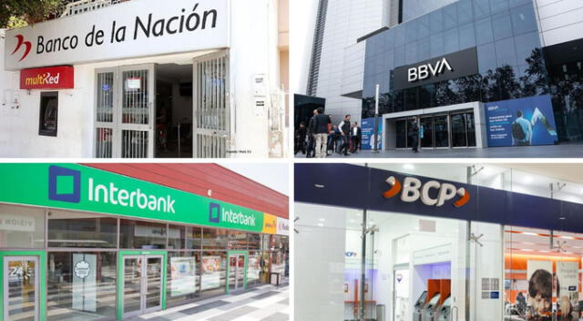 Bancos en el Perú. Foto: composición LR   