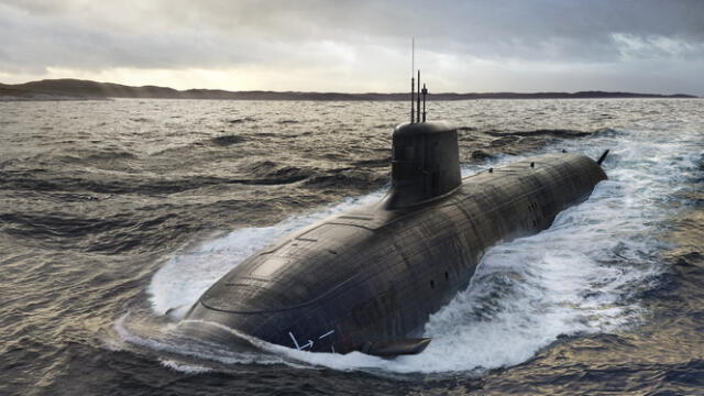 La clase Ohio está catalogada como uno de los submarinos más grande del mundo. Foto: Zona Militar    