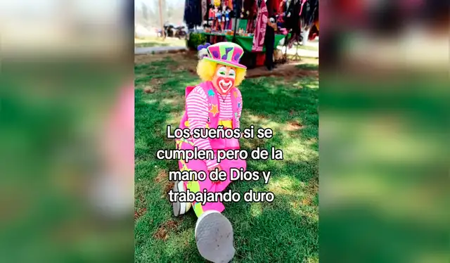  Usuarios felicitaron al muchacho por su empeño en tener una carrera profesional. Foto: composición LR/TikTok de @payasitopoquito   