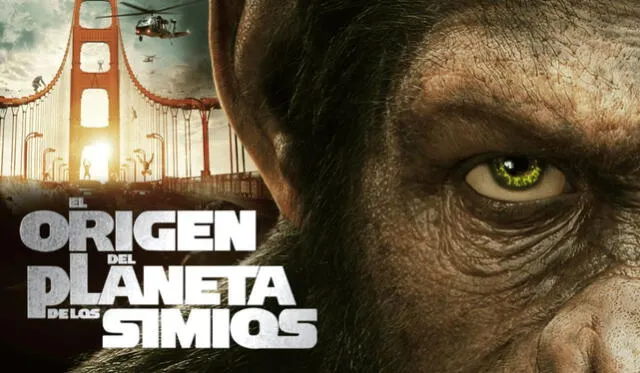 'El origen del planeta de los simios': una película del 2011. Foto: Warner Bros   