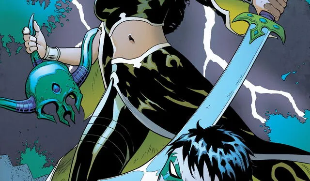 Talia al Ghul, madre de Damián Wayne. Foto: DC Comics   