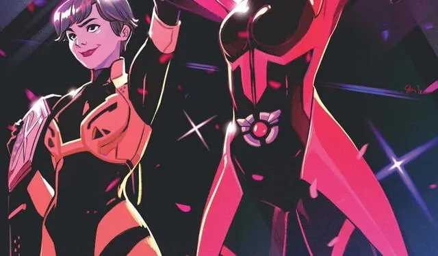 Janet van Dyne, quien personifica a La Avispa, esposa de Hank Pym y madre de Hope. Foto: Marvel Comics   