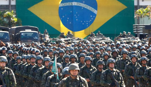   Brasil es el país con la mayor fuerza militar de Latinoamérica. Foto: Ministerio de Defensa de Brasil     