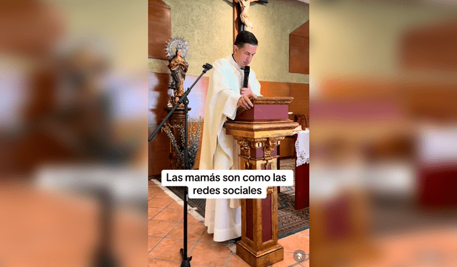  Cibernautas en redes sociales aplaudieron las palabras del sacerdote. Foto: composición LR/TikTok/@padreguillermo   