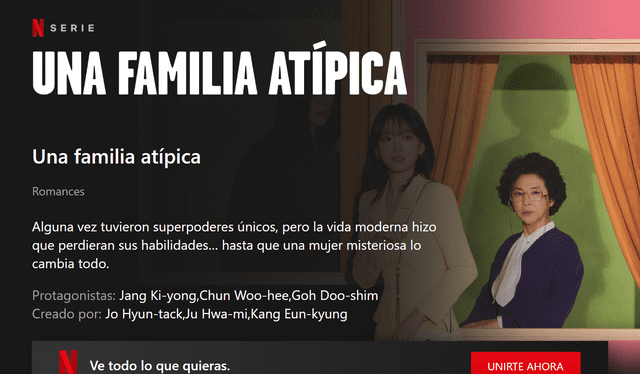  'Una familia atípica' en Netflix. Foto: captura de Netflix   