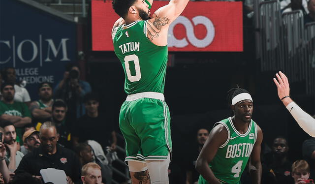 Hay ventaja para Boston al cierre del primer cuarto. Foto: Celtics   