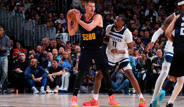 Figuras como Nikola Jokic pueden ser claves para el éxito de los Nuggets en playoffs. Foto: AFP   