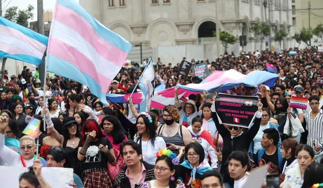 Cada 31 de marzo se conmemora el Día Internacional de la Visibilidad Trans. Foto: Andina.   