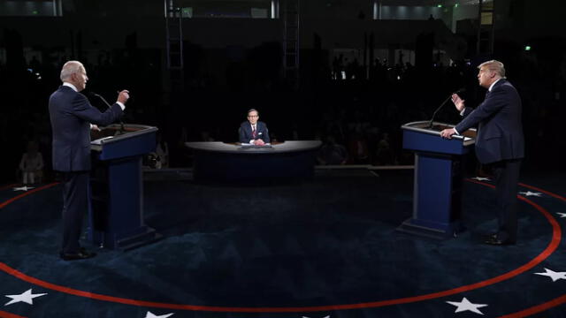  El debate entre Donald Trump y Joe Biden influiría en las votaciones de las prontas elecciones presidenciales. Foto: Euronews   