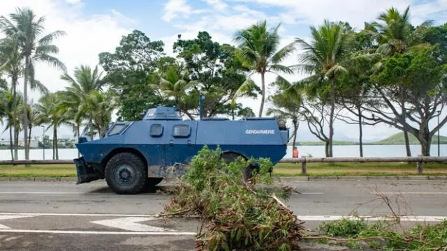  Gabriel Attal, anunció que “los militares de las fuerzas armadas están desplegados para asegurar los puertos y el aeropuerto de Nueva Caledonia”. Foto: AFP.    