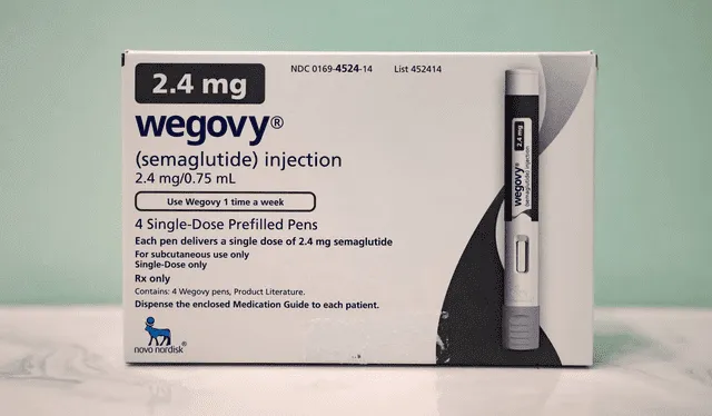  El fármaco Wegovy repercute en la hormona reguladora de la insulina. Foto: MedWatch   
