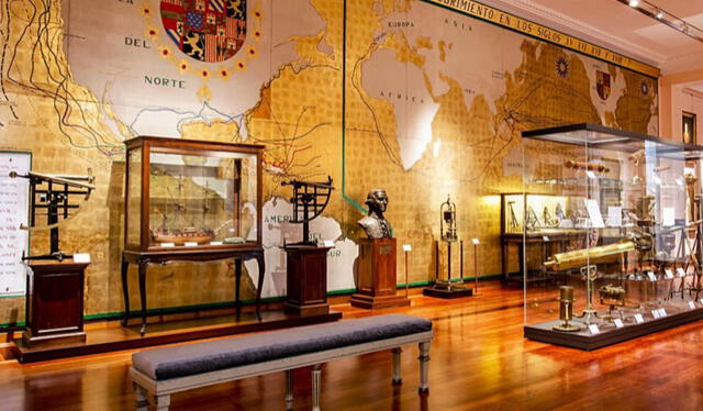 Museo Naval de España, donde yacen los preciados objetos de españoles. Foto: Expansión   