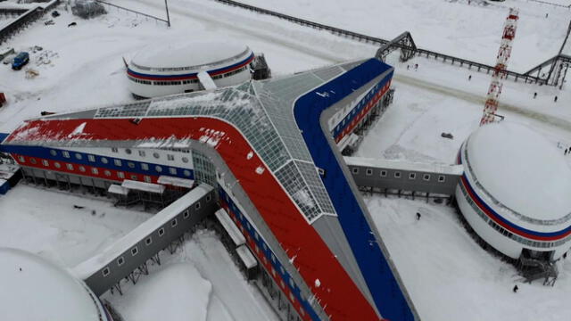  En la actualidad, Rusia mantiene 10 estaciones en la Antártida. Foto: CNN   