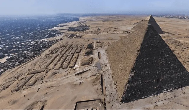  El estudio de las pirámides fue publicado en la prestigiosa revista Nature. Foto: National Geographic<br>  