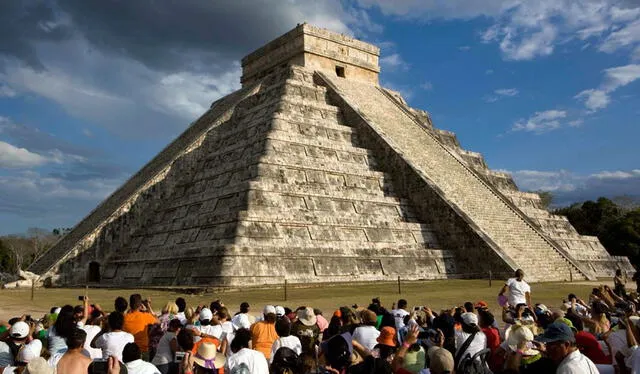 La ciudad prehispánica de Chichén Itzá, en México. Foto: AP. La ciudad prehispánica de Chichén Itzá, en México. Foto: AP.