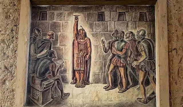  El oro de Atahualpa fue repartido entre los españoles. Foto: Radio Folk Perú   