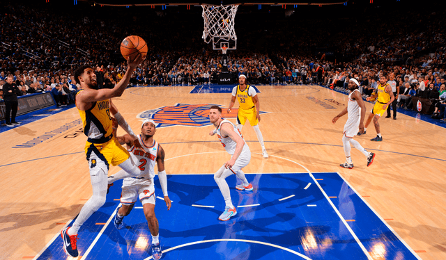 Los Indiana Pacers han sorprendido a rivales fuertes a punta de velocidad y buen juego de transición. Foto: AFP   