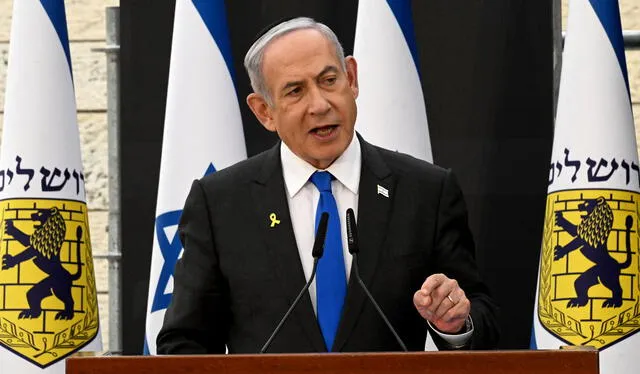 El primer ministro de Israel, Benjamín Netanyahu. Foto: AFP   