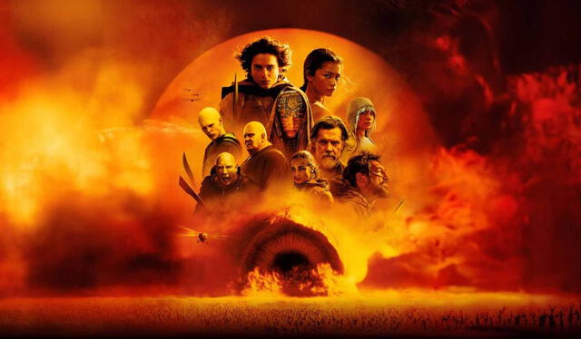  ‘Dune 2’ tiene una duración de 2 horas y 46 minutos. Está dirigida a mayores de 13 años. Foto: Warner Bros. Pictures    