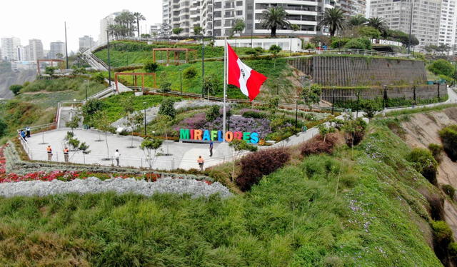  Miraflores se destaca como uno de los distritos más seguros y felices de la capital. Foto: Andina   