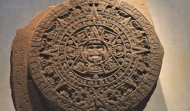  La Piedra del Sol representa la forma en que los aztecas medían el tiempo. Foto: INAH   