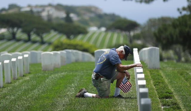 El Memorial Day o Día de los Caídos es un feriado federal en Estados Unidos. Foto: SDUT    