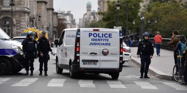 Las autoridades francesas. Foto: AFP   