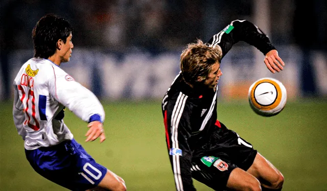  DC United enfrentándose a la Universidad Católica en la Copa Sudamericana. Foto: X/Sangrexeneize   