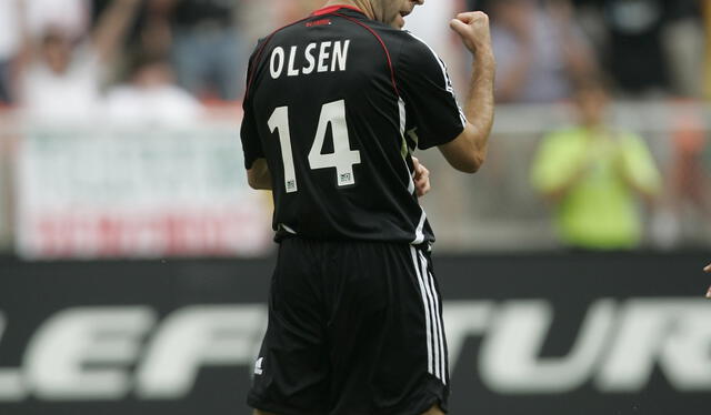  Ben Olsen tomaba la camiseta número 14 en DC United. Foto: MLS   