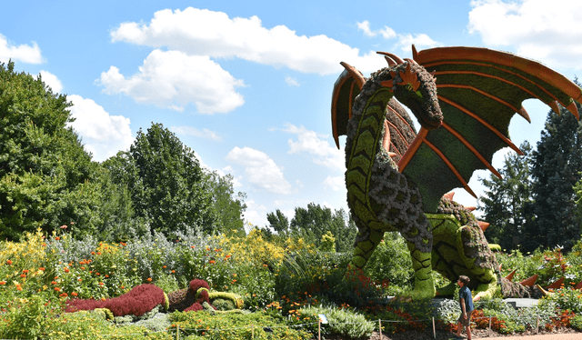  El Jardín Botánico de Atlanta cuenta con una amplia variedad de flores y plantas. Foto: Nerdo Viajero   