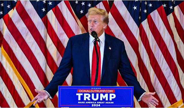  Donald Trump apelará su sentencia. Foto: AFP   