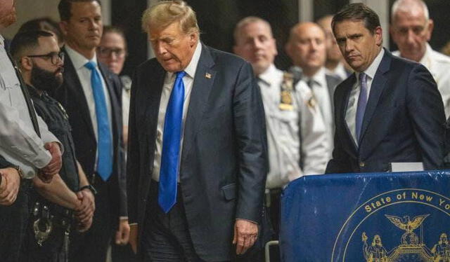  Donald Trump se convierte en el primer expresidente condenado de EE. UU. Foto: Getty Images   