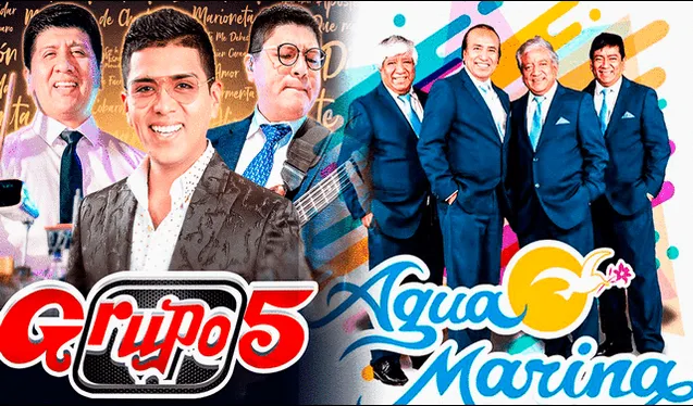  Usuarios quedaron atónitos con los precios de las agrupaciones de cumbia. Foto: composición LR   