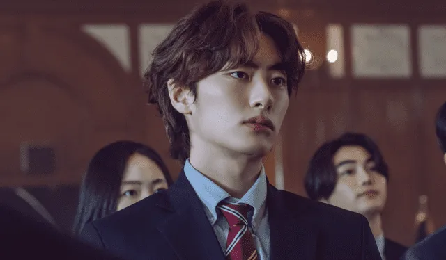  Lee Won Jung es Lee Woo Jin en 'Jerarquía. Foto: Netflix   